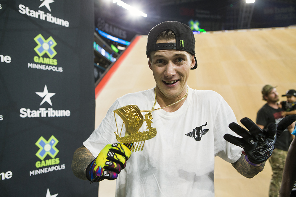 Monster Energy's Defending Gold Champion James Foster Will Compete in BMX Big Air and BMX Dirt at X Games Minneapolis 2018