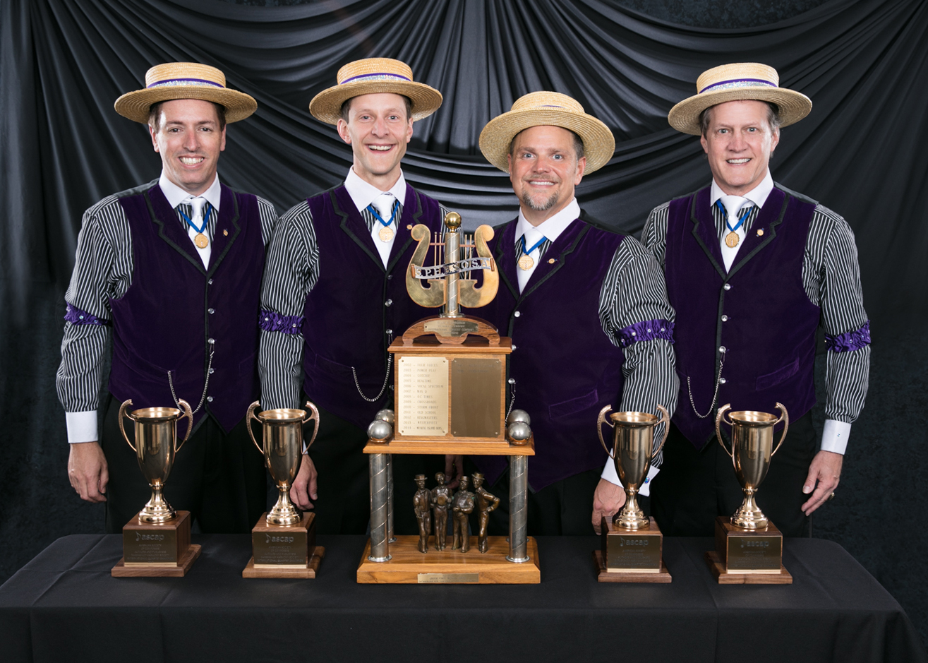 Main Street Barbershop Quartet 2017 International Quartet Champions