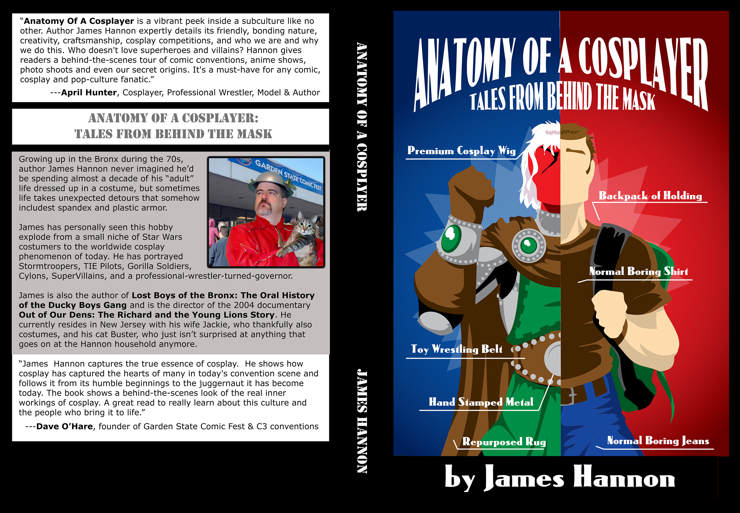 Covers of Anatomy of a Cosplayer book