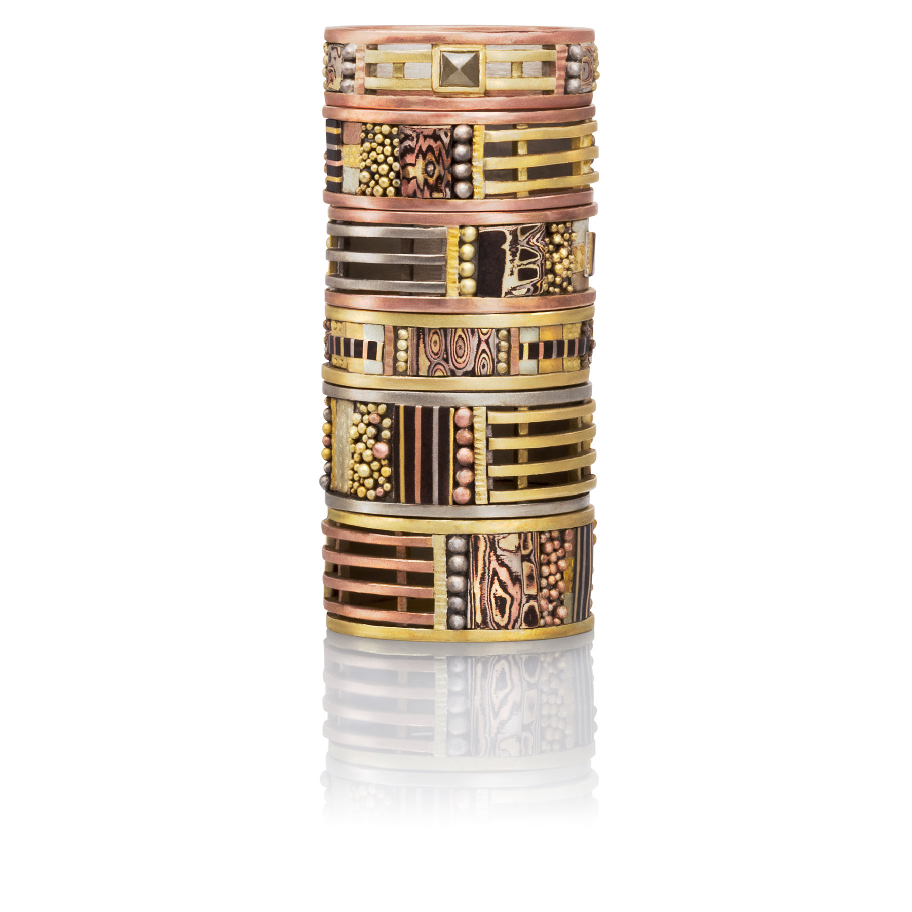 Lynda Bahr Jewelry - Talisman Ring Stack