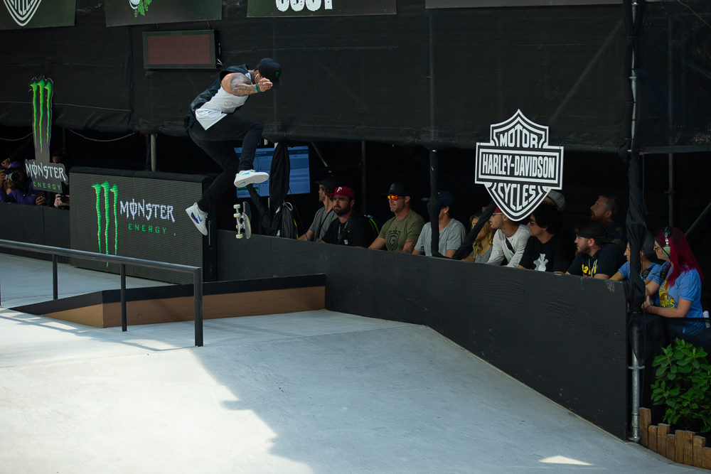 Monster Energy’s Nyjah Huston Takes Gold in Skateboard Street at X Games Minneapolis 2018
