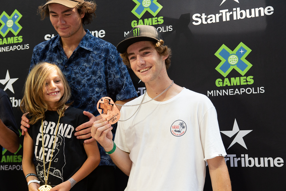 Monster Energy's Tom Schaar Takes Bronze in Skateboard Park at X Games Minneapolis 2018