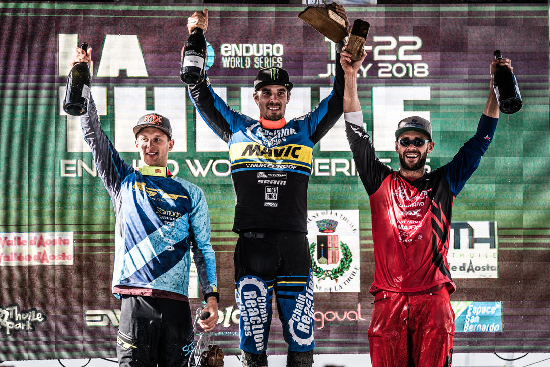 Monster Energy’s Sam Hill (AUS) Takes Another Win At The Enduro World Series Round 5 in La Thuile, Italy