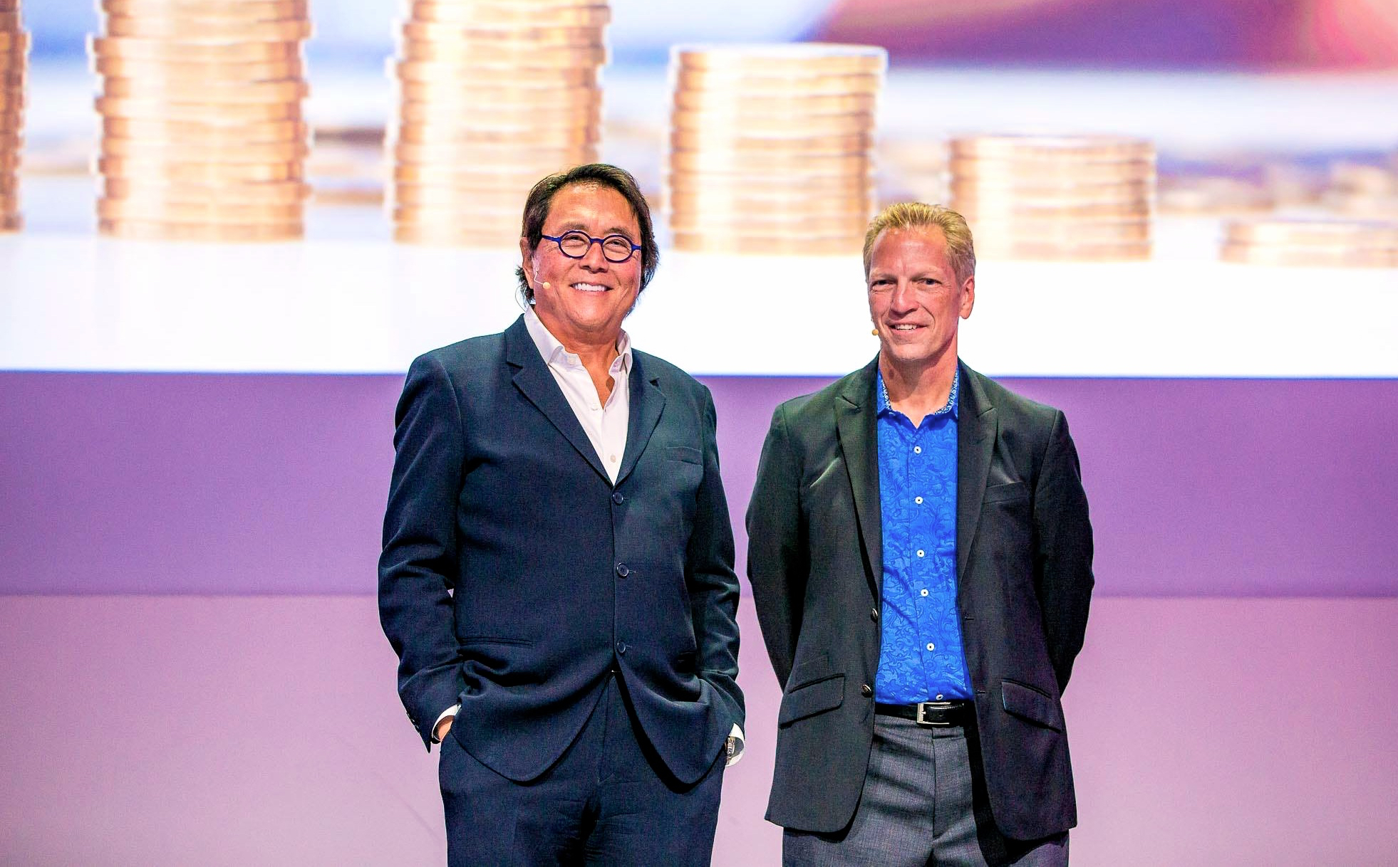 Robert Kiyosaki (Rich Dad Poor Dad) and his CPA and Rich Dad Advisor Tom Wheelwright (Tax-Free Wealth) speak to entrepreneurs around the world