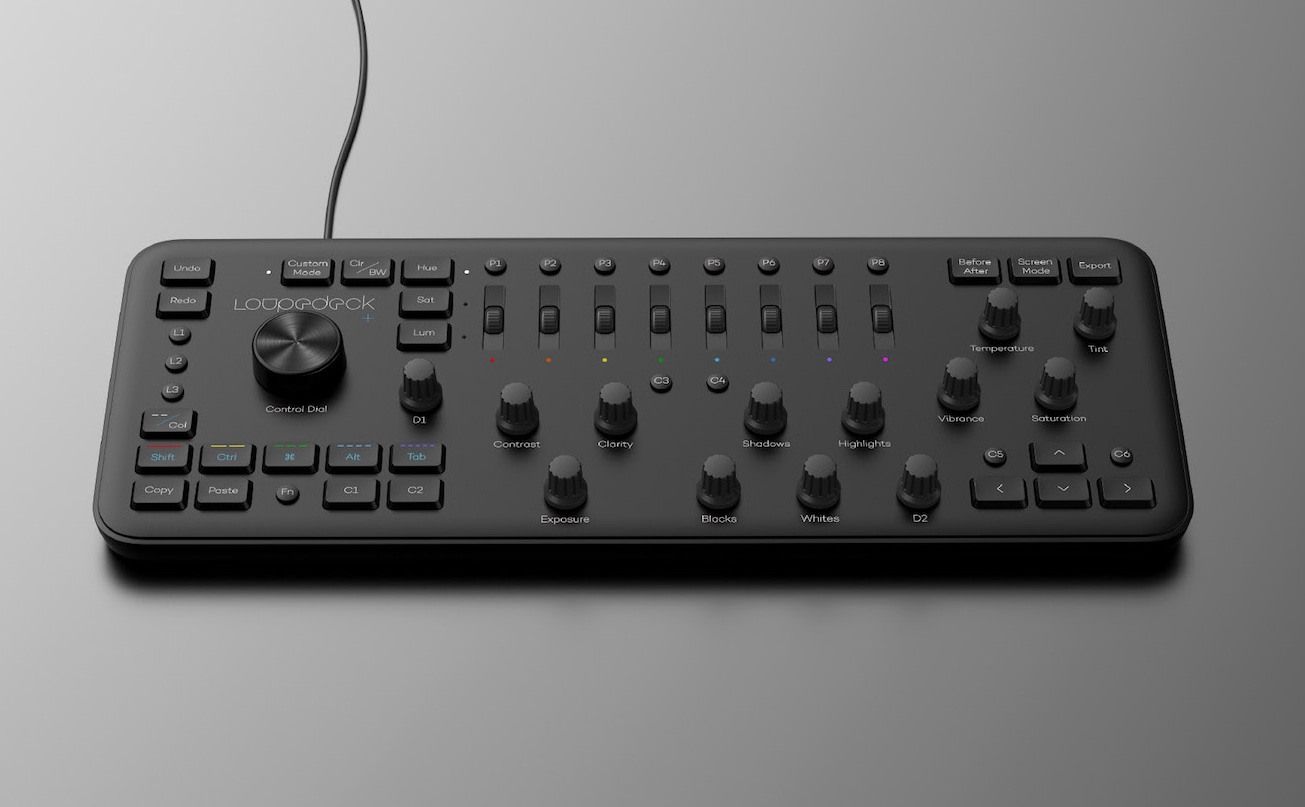 The new Loupedeck+ photo editing console