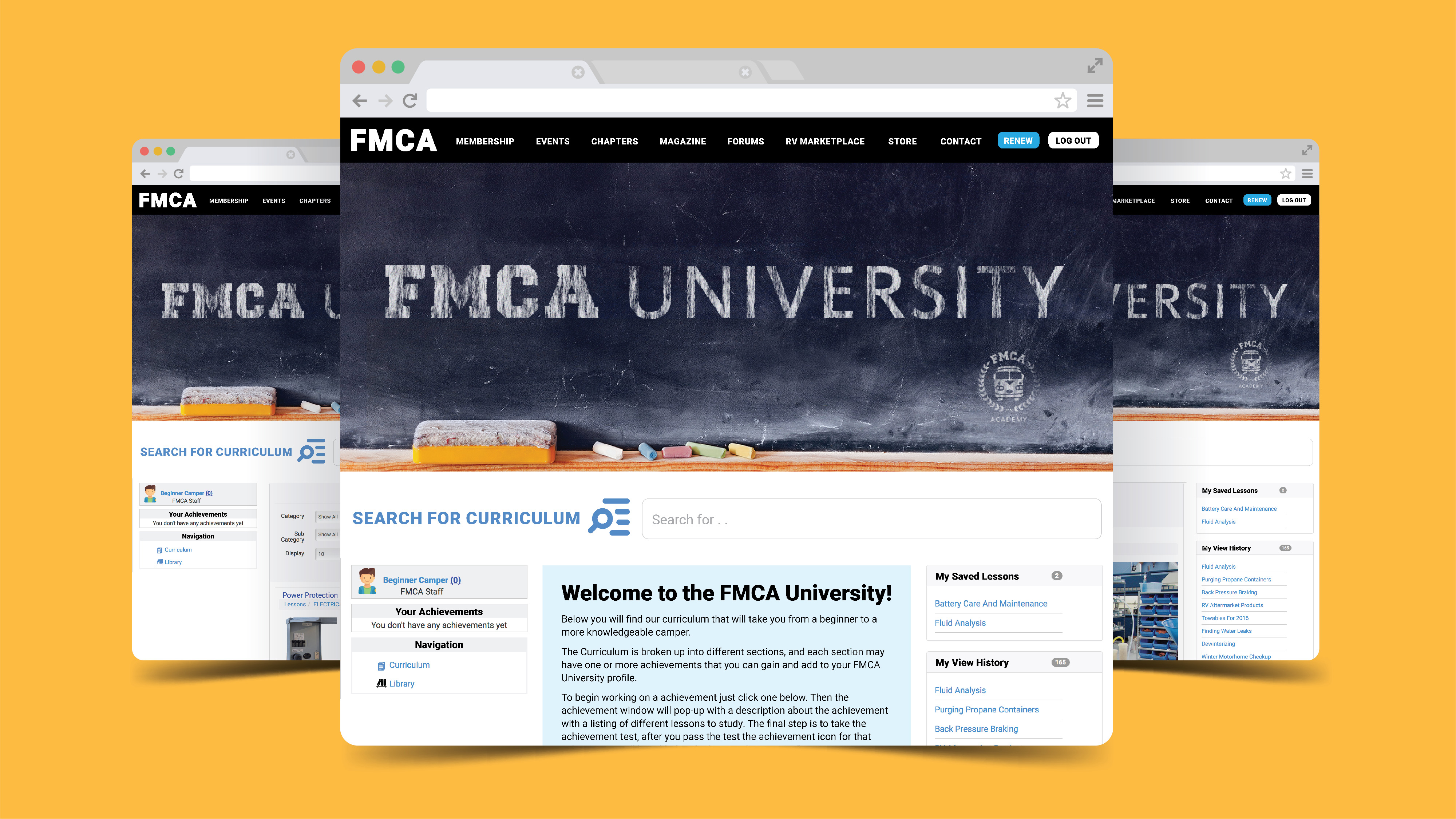 FMCA University is an online resource library for RVers.