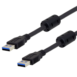 USB 3.0 Cables with Ferrites and LSZH Cable Jackets