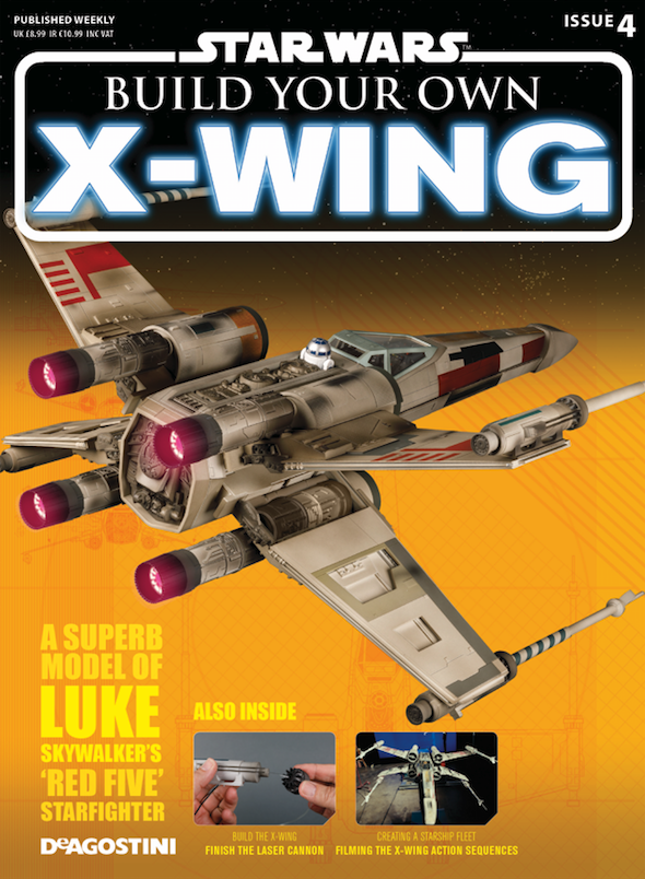 DeAgostini Star Wars 1:18 Scale Build Your Own X-Wing Issue 15 Sealed In Pack! 