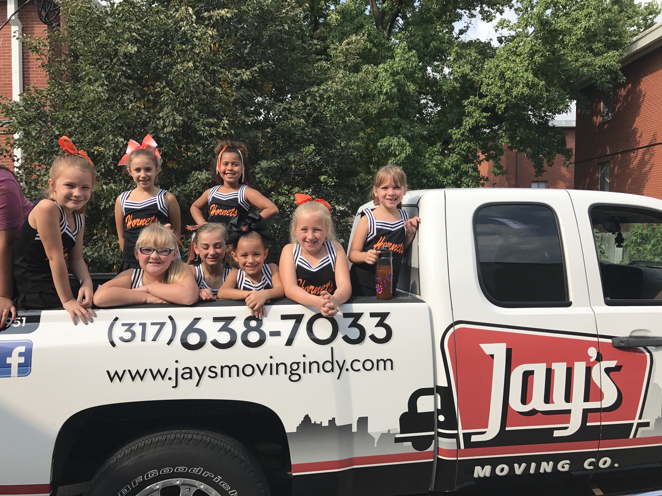 Jay's Moving Company supports the community