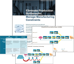 strategies for managing bottlenecks and constraints in manufacturing production