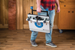The new Rockler Convertible Benchtop Router Table can go anywhere. It sets up on a benchtop, tailgate or stud wall.