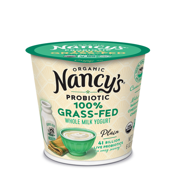 Nancy S Probiotic Foods Launches Organic 100 Grass Fed Yogurts