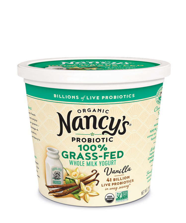 Nancy’s Organic 100% Grass-Fed Vanilla 24 oz Yogurt