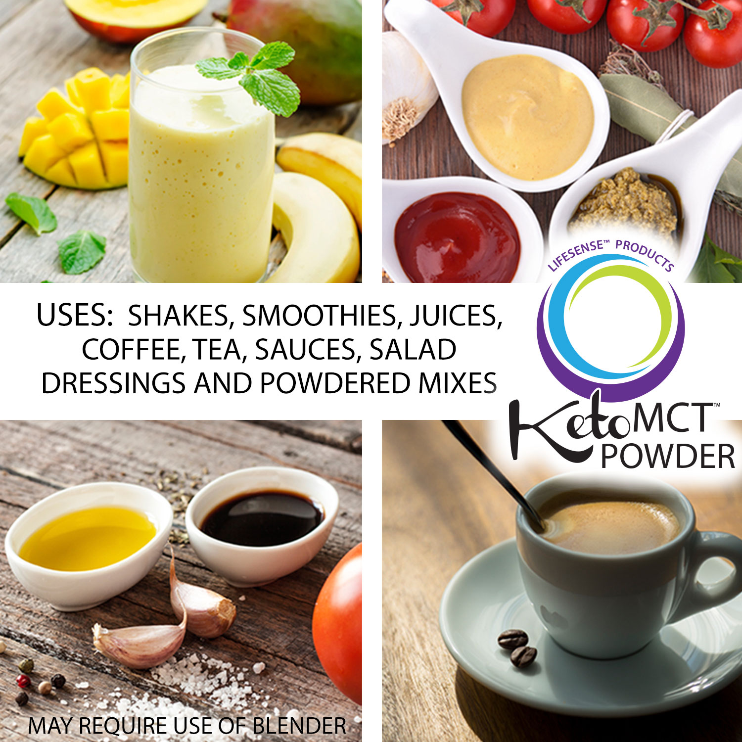 This formula is very versatile and a perfect keto alternative to dairy-free creamer for coffee, smoothies, lattes, tea, yogurt.