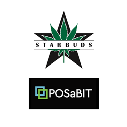Starbuds Colorado & POSaBIT logos