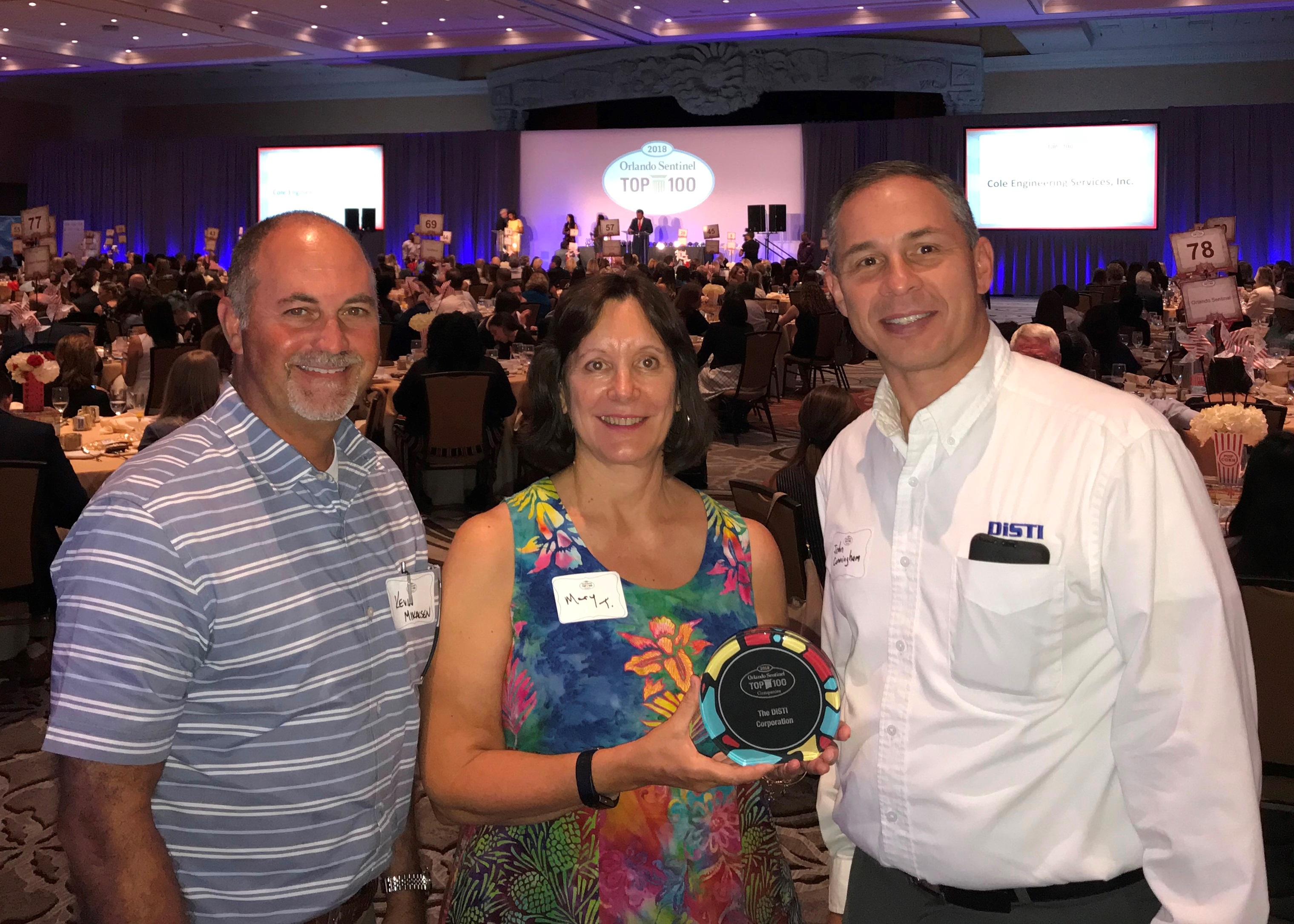 DiSTI at the Top 100 Companies Luncheon