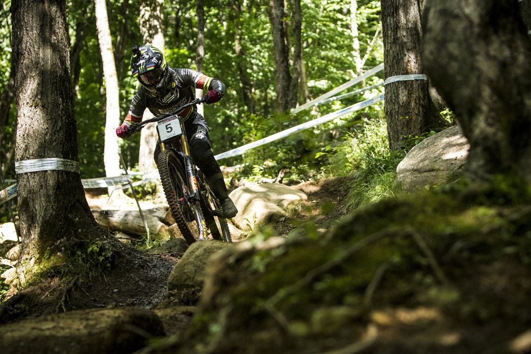 Monster Energy’s Danny Hart Wins Bronze at the  Downhill Mountain Bike World Cup in Mont Ste Anne, Canada