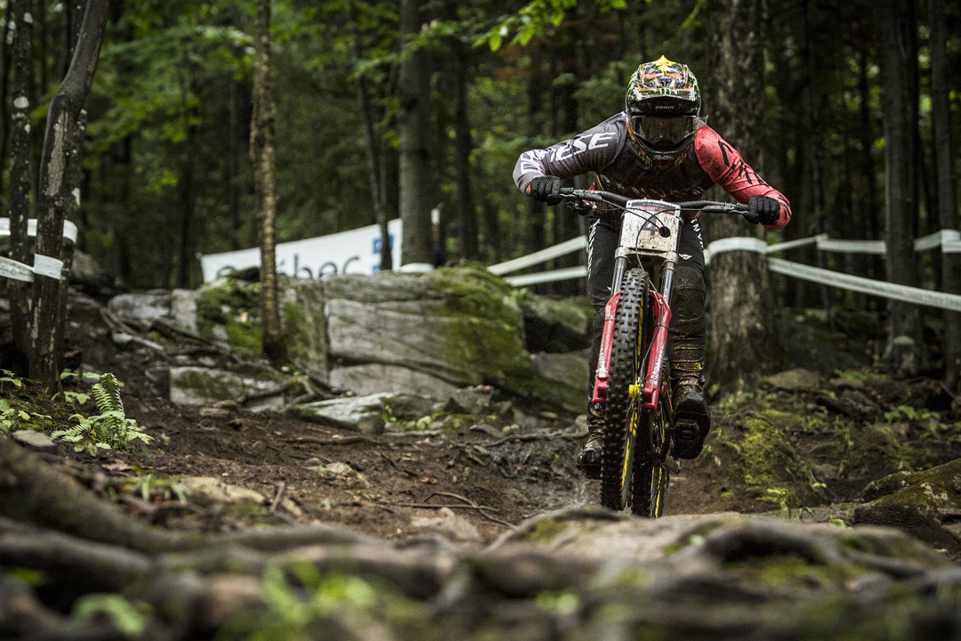 Monster Energy’s Troy Brosnan Wins Silver at the  Downhill Mountain Bike World Cup in Mont Ste Anne, Canada
