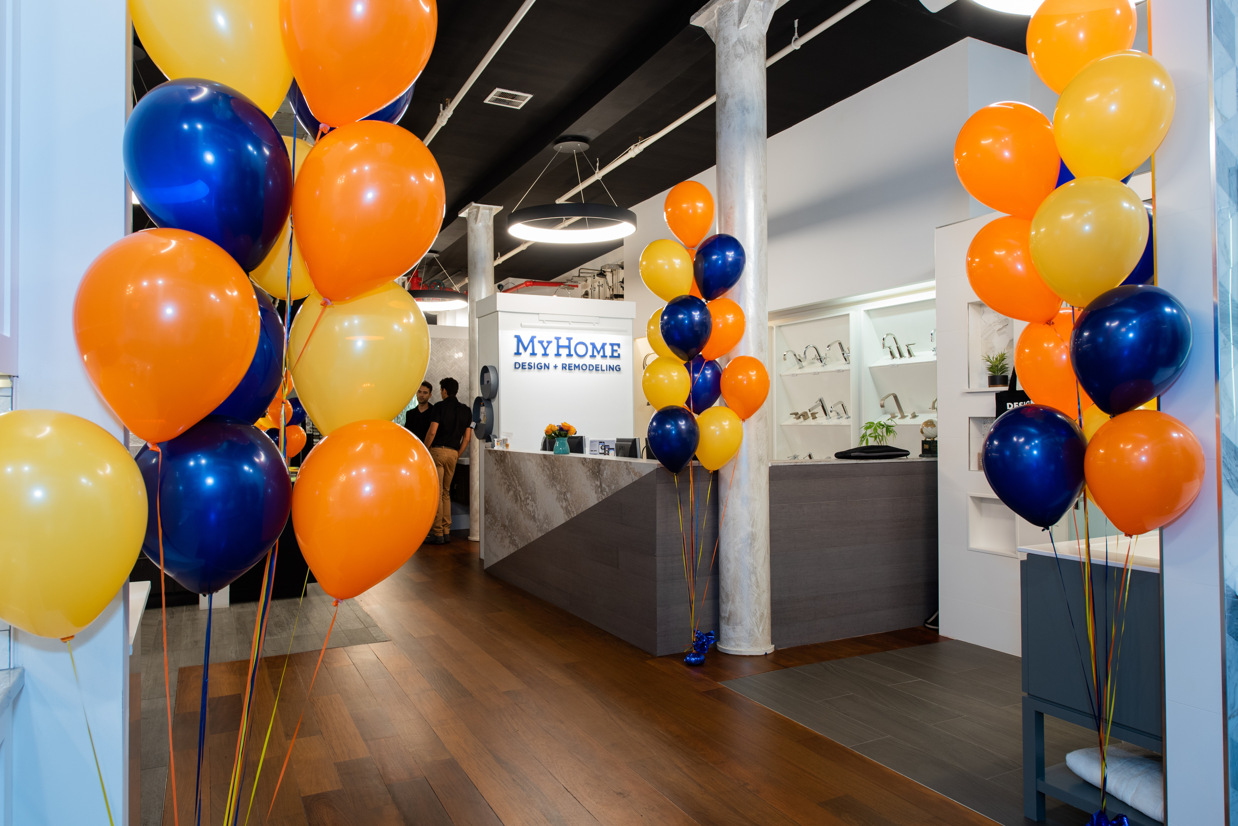 MyHome celebrated the Grand Opening of their kitchen and bath showroom in Manhattan in July.