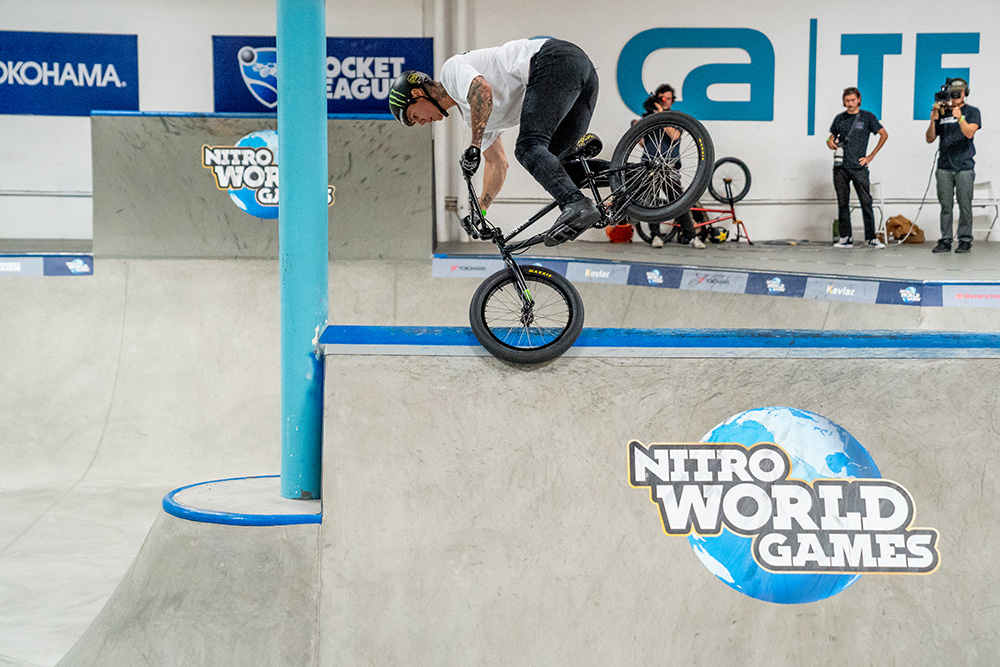Monster Energy’s Ben Wallace Scores Third at Nitro World Games Park Event