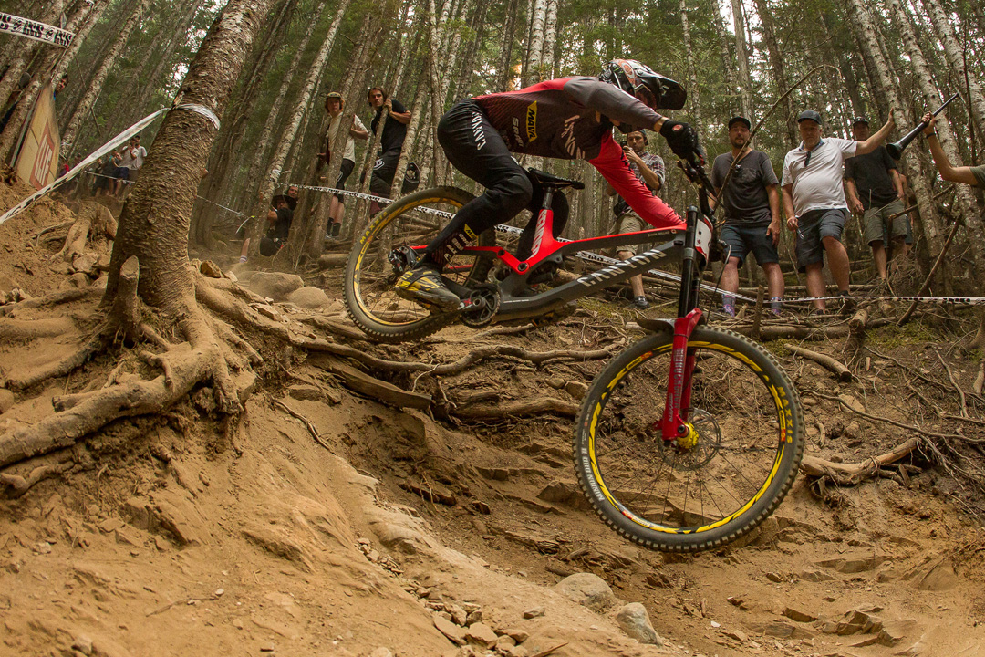 Monster Energy’s Mark Wallace Lands in 5th Place at the Crankworx  Canadian Open Downhill