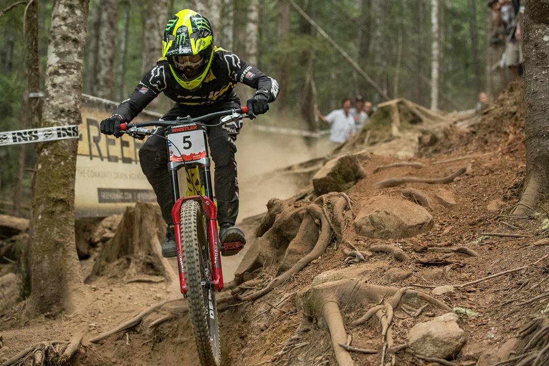 Monster Energy’s Connor Fearon Takes Second Place at the Crankworx  Canadian Open Downhill