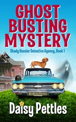 Cover for Book 1 author Daisy Pettles' New Shady Hoosier Detective Novel Series