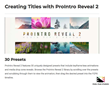 ProIntro Reveal 2 - FCPX Tools - Pixel Film Studios