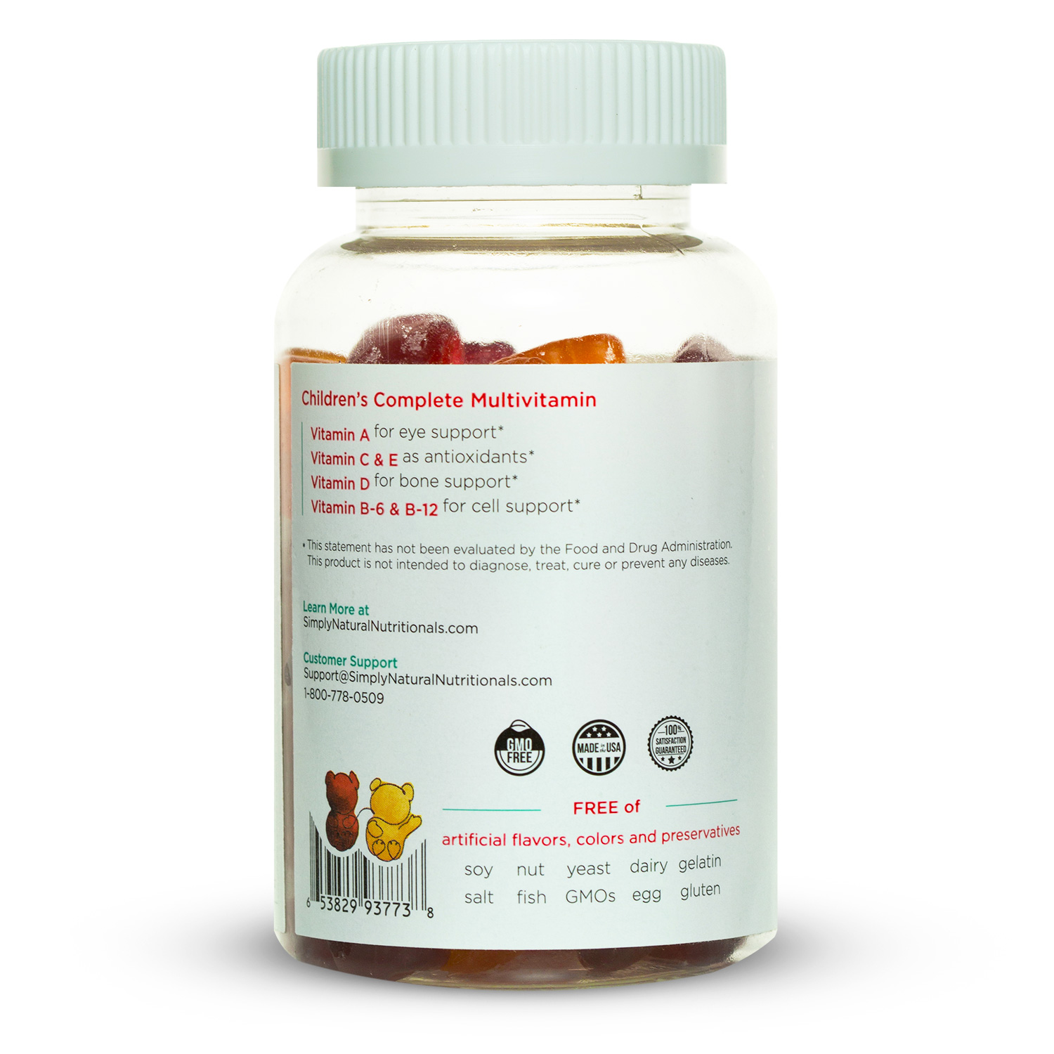 Simply Natural Nutritionals features 13 essential vitamins and minerals.