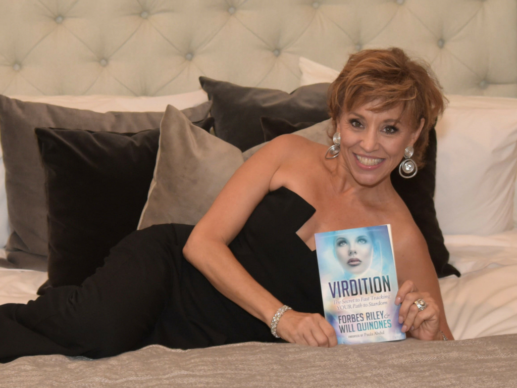 Forbes Rley enjoys the launch of her new book, VIRDITION