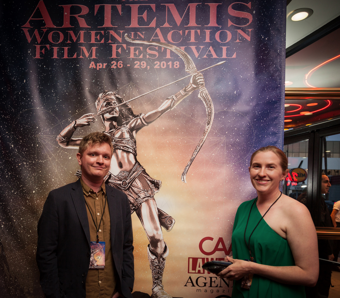 Filmmakers at the Artemis Awards Gala 2018 (Photo: Bobby Pin)