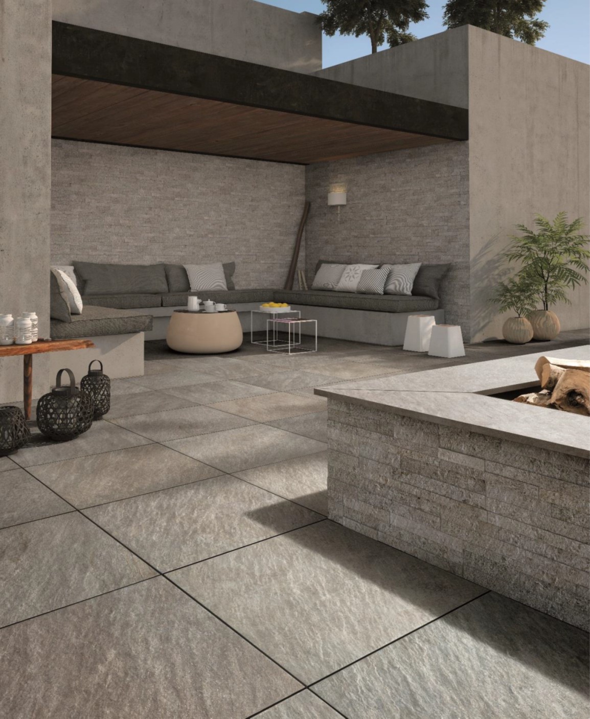 Indoors or out, Echelon'op 5 winner Mirage porcelain veneers feature natural beauty and durability.