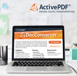 PDF solutions, .NET API, document conversion, PDF conversion