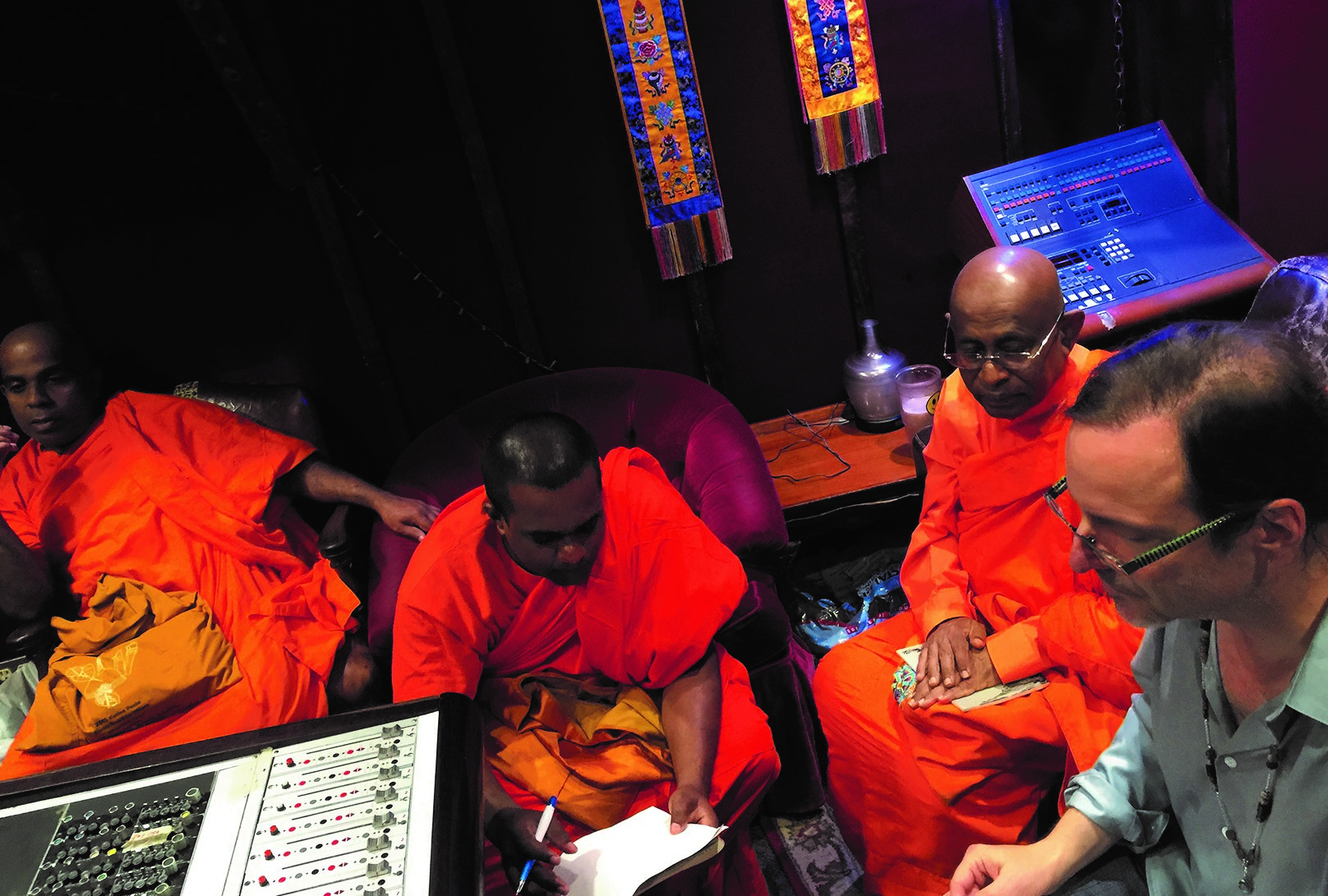 Composer Steven Chesne works with three Buddhist monks to record powerful track on Critically Acclaimed New World Music Album "Sapient: A Cantata of Peace"  Released September 4, 2018