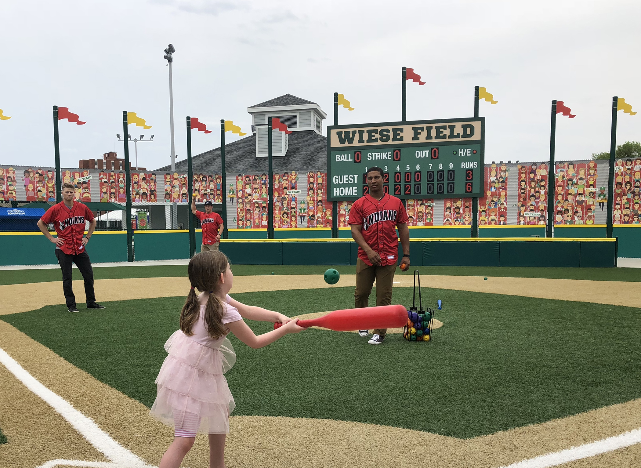 Hit with the pros in Riley Children's Health Sports Legends Experience