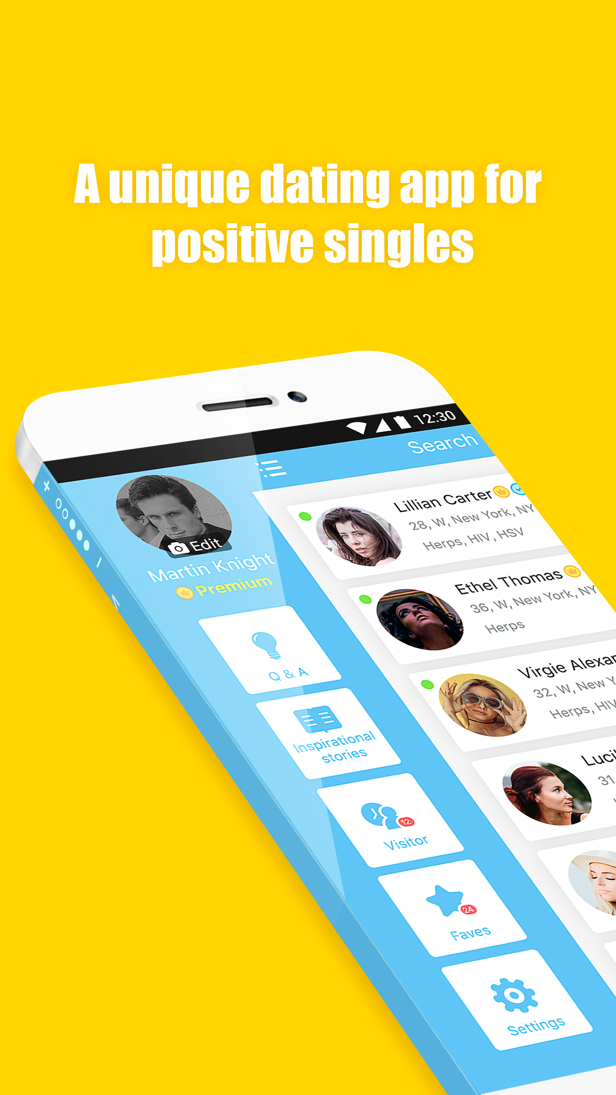 free herpes dating app