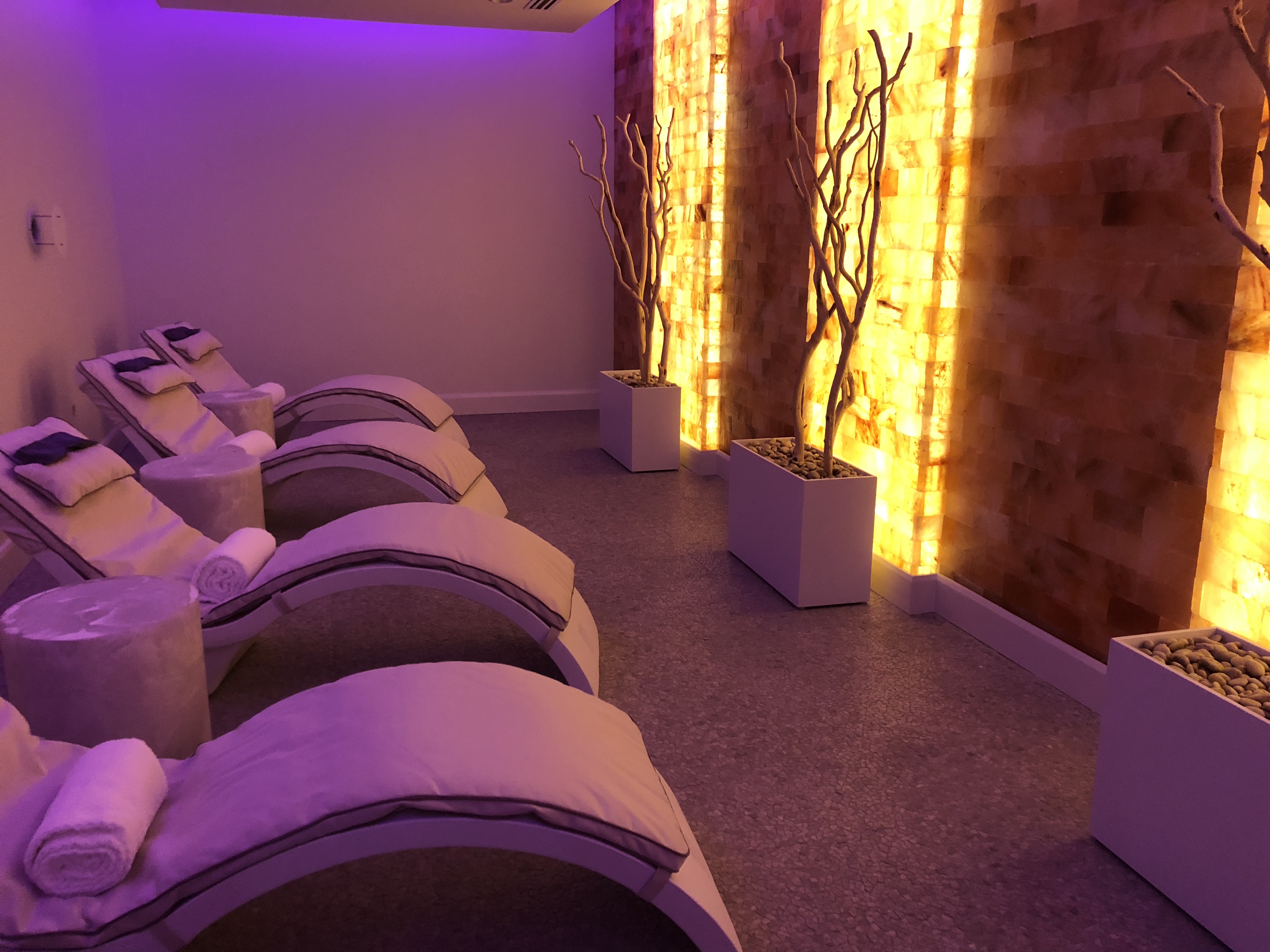 Salt Therapy Oasis offer at the Spa and Salon of St. Andrews Country Club, Boca Raton, FL.