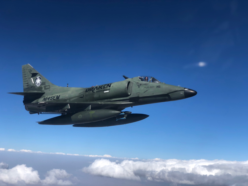 Douglas A-4 Skyhawk customized for Senator McCain