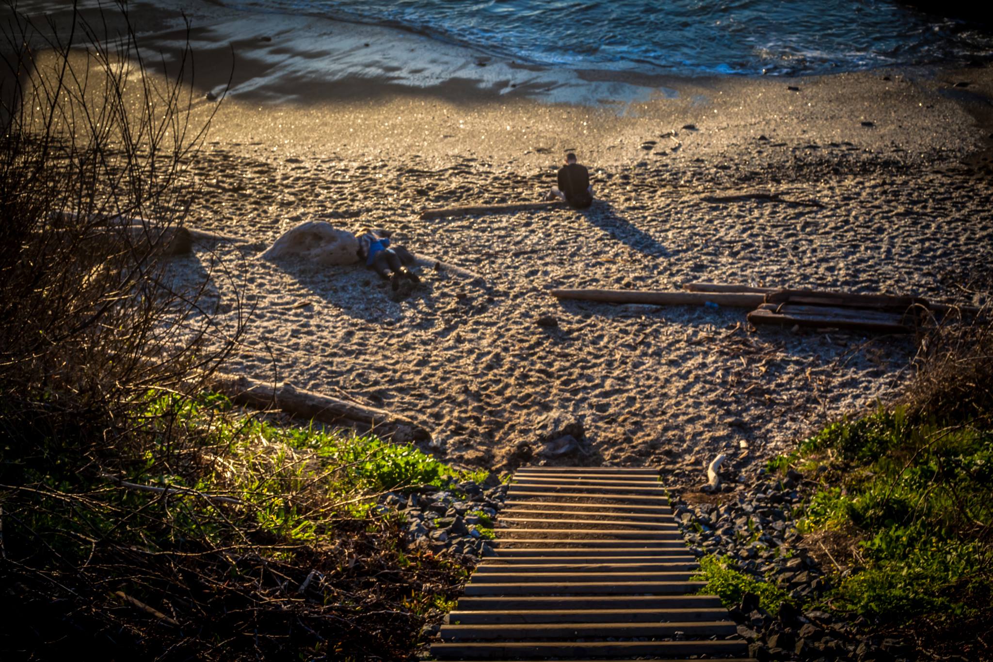 Glass Beach Stairs