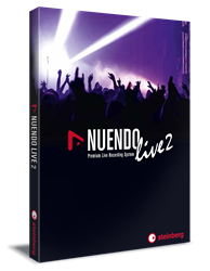 DTM・DAW NUENDO Live2 Nuendo Live 2 New Multitrack Recording Solution