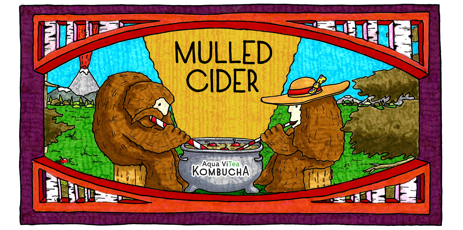 Aqua ViTea's popular Mulled Cider Kombucha returns for fall