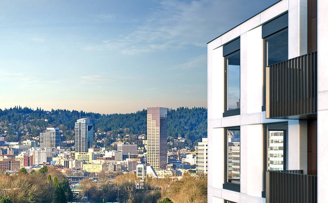 Located in the historic Sullivan’s Gulch neighborhood, the TwentyTwenty development is the first new construction tower condominium project in NE Portland in over a decade