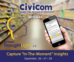 Civicom Webinar on Mobile Qualitative Research Using Mobile Insights App ThoughtLight