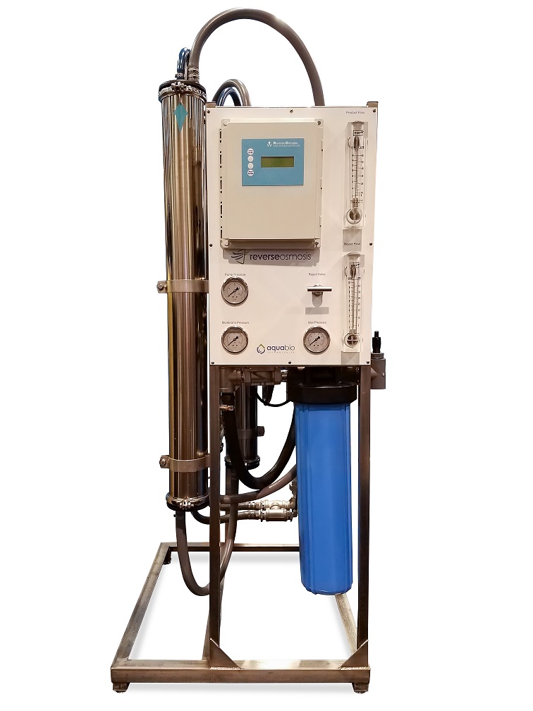 Aqua Bio reverse osmosis systems feature a new, innovative, and expandable design.