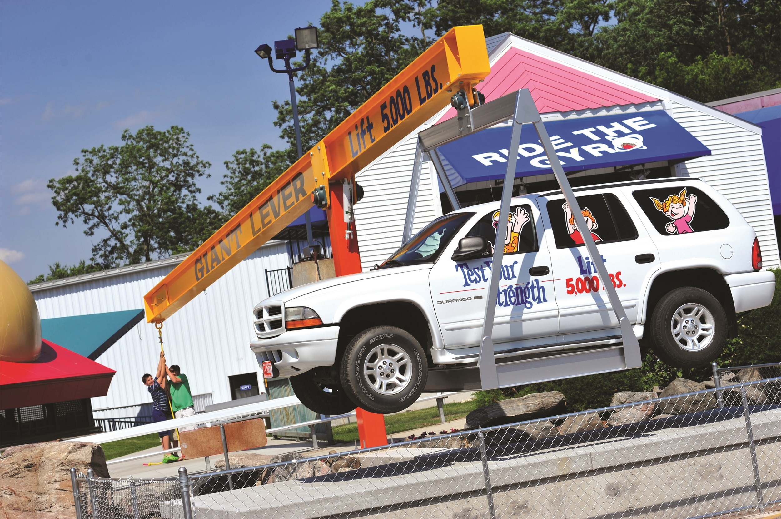 Tommy Bartlett Exploratory offers hands-on fun with science.