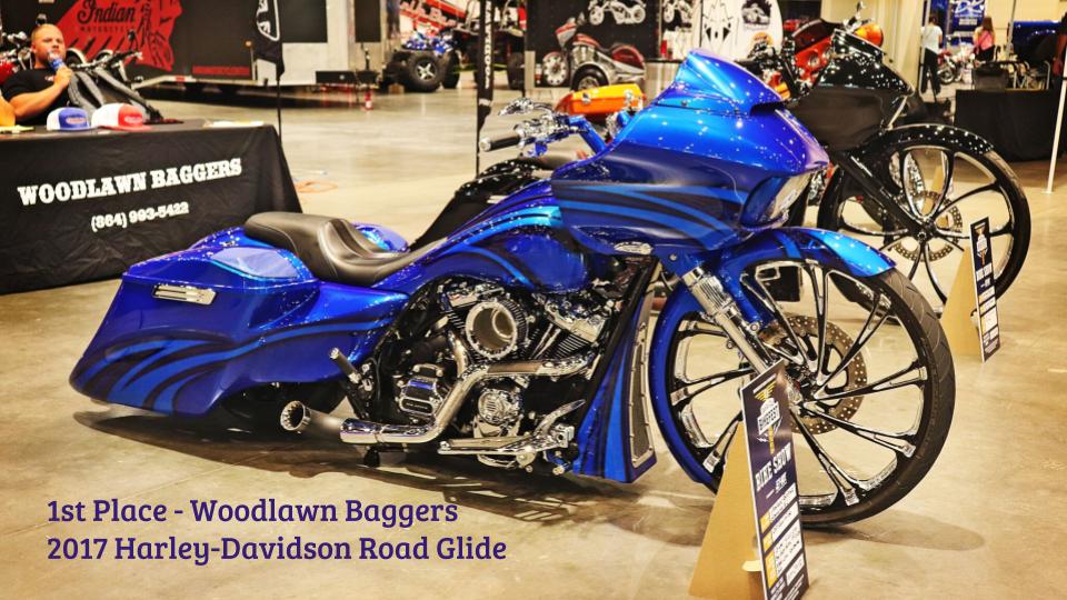 2018 Capital City Bikefest "Best Bagger Class" by Woodlawn Baggers.