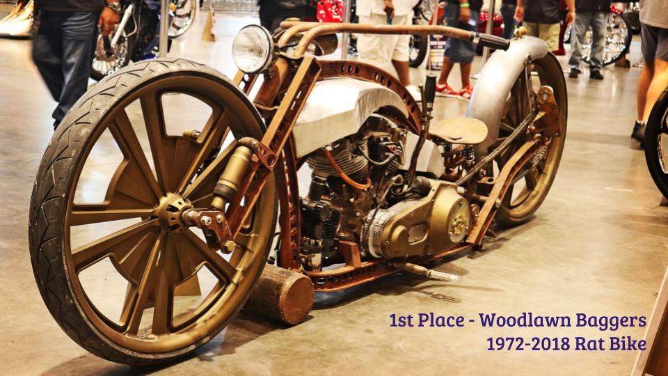 2018 Capital City Bikefest "Best Rat Bike" by Woodlawn Baggers.