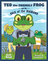 Ted the Friendly Frog by Scott McCall Hops into the Hearts of Children...  Image