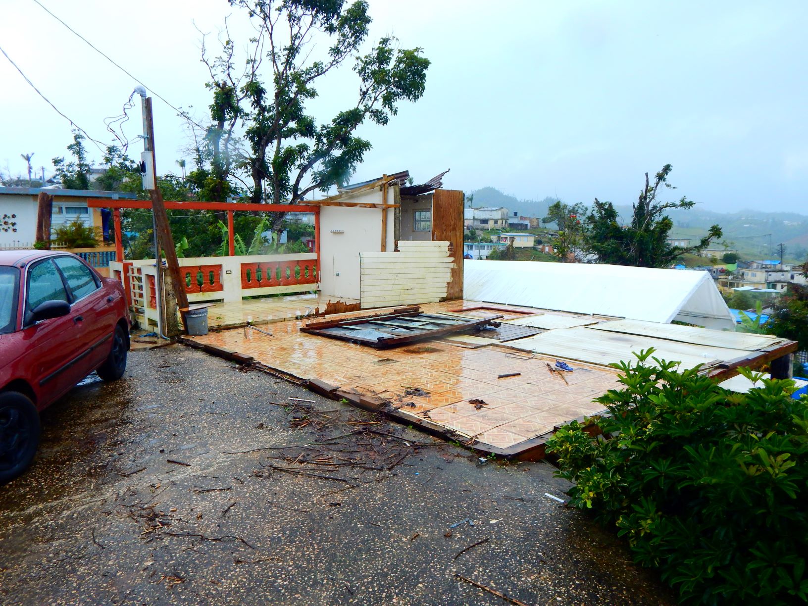 Puerto Rico Home Destroyed