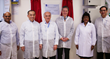 From left to right: Mr Suresh Sachi (A*STAR), Mr Lim Chuan Poh (A*STAR), Prof. Patrick Cozzone (SBIC), Mr Christian Wiest (iThera Medical), Prof. Malini Olivo (SBIC), Dr Benjamin Seet (A*STAR)